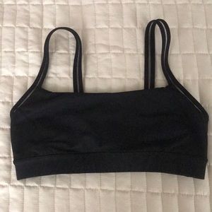 Black Lululemon sports bra size 6